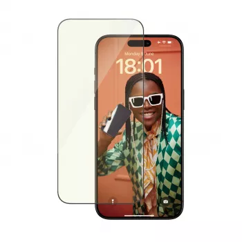 PanzerGlass® EyeCARE™ Ekrāna aizsargs iPhone 15 Pro Max | Ultra-Wide Fit ar EasyAligner