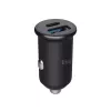 Trust Maxo 25197 auto lādētājs, 38 W, PD 3.0, QC 3.0, USB + USB-C, melnā krāsā