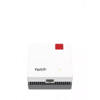 FRITZ!Repeater 1200 AX Edition International – Wi-Fi 6 pastiprinātājs, 2400 Mbit/s, divjoslu, Gigabit Ethernet, balts
