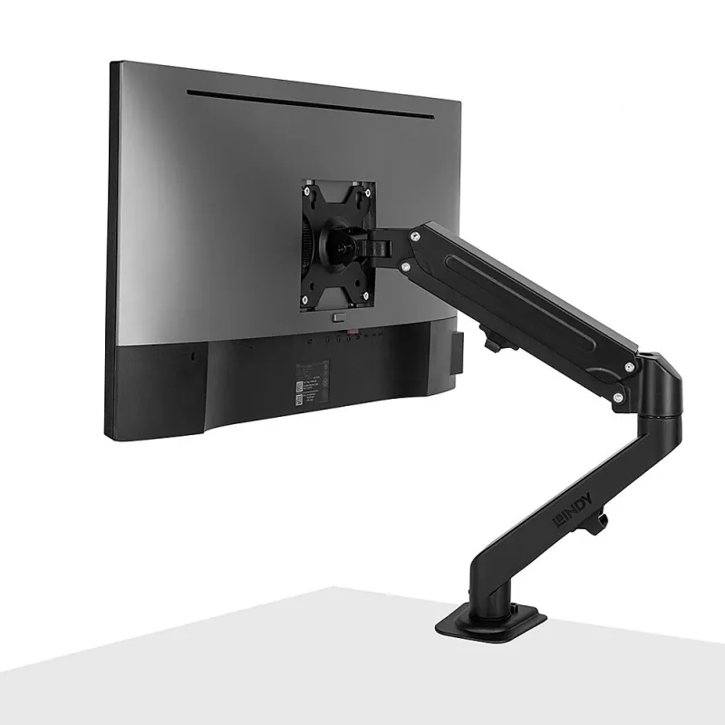 Lindy 40707 monitora stiprinājums / statīvs 68.6 cm (27 collas) Galds Melns