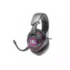 JBL Quantum One vadu spēļu austiņas, kas apņem ausis, aktīva trokšņu slāpēšana, USB-C, 3,5 mm, 20 - 20000 Hz, melnas