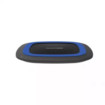RealPower FreeCharge-10 bezvadu uzlādes stacija ar adapteri, melna/zila (257640)