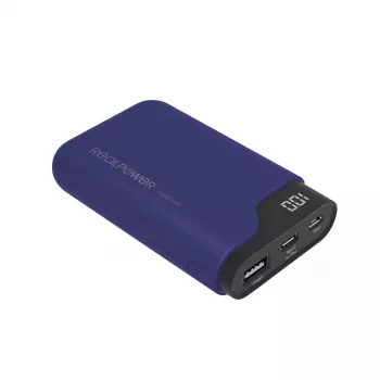 Pārnēsājams akumulators RealPower PB-7500C 7500 mAh