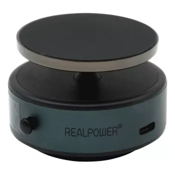 RealPower MH-1 pasīvais magnētiskais telefona turētājs automašīnai, melns
