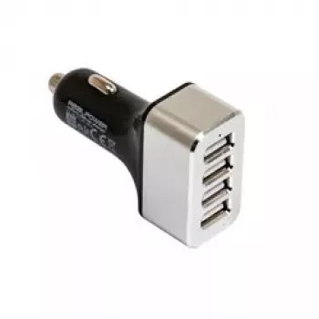 Automašīnas lādētājs RealPower 176636 — 4 USB porti