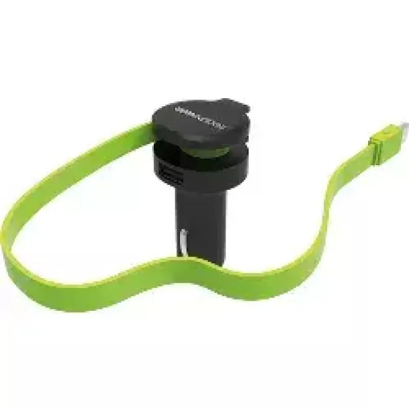 Mobilās ierīces lādētājs RealPower 257636 Universāls Melns Zaļš