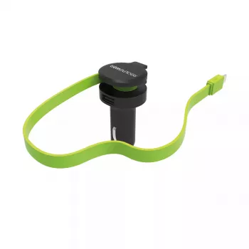 Auto lādētājs RealPower 257637 Universāls Melns Zaļš