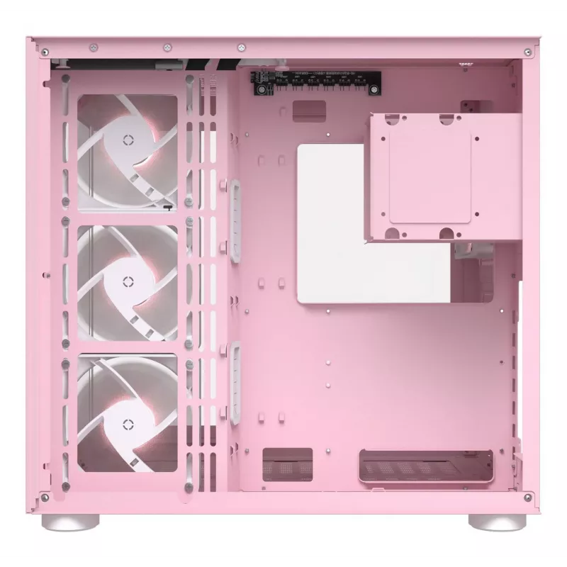 PC korpuss COUGAR Gaming FV150 RGB Midi Tower Rozā