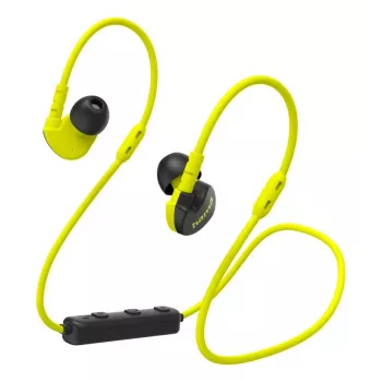 Hama Freedom Athletics III Bezvadu austiņas Āķveida, Iekšauss Sporta Bluetooth Melna, Dzeltena