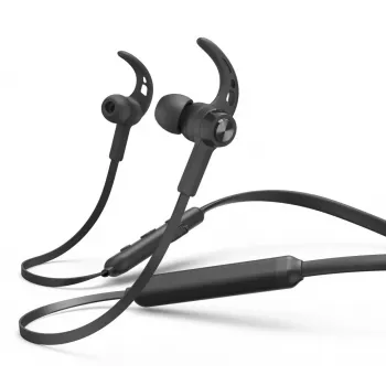 Hama Freedom Neck III Bezvadu Austiņas Ar Kakla Siksnu, Sporta Bluetooth, Melnas