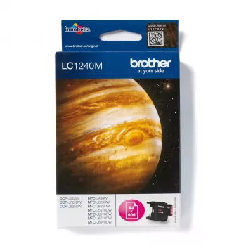 Brother LC1240M tintas kasetne 1 gab. Originala Magenta