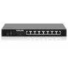 Intellinet 8-Port 2.5G Ethernet PoE+ Slēdzis ar astoņiem 10/100/1000/2500 Mbps PSE PoE+ portiem, 100 W PoE budžets, nepārvaldāms, galddatora formāts, iespēja montēt pie sienas