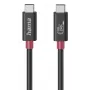 Hama USB-C kabelis ar E-Marker, USB4 Gen4, 80 Gbit/s, 5 A, 240 W, 1,00 m
