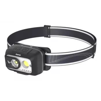 Hama HL500-C Melns, Pelēks Galvaslampa LED