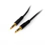 StarTech.com 10 pēdu (3 m) plāns 3,5 mm stereo audio kabelis - M/M
