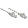 Intellinet tīkla vads, Cat6A, 0,25m, Pelēks, Varš, S/FTP, LSOH/LSZH, PVC, RJ45, Apzeltīti kontakti, Aizsargvāciņš, Mūža garantija