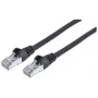 Intellinet tīkla vads, Cat6A, 5m, Melns, Vara, S/FTP, LSOH / LSZH, PVC, RJ45, Apzeltīti kontakti, Bezāķa, Ar aizsargvāciņu, Mūža garantija