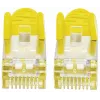 Intellinet Network Patch Cable, Cat7 kabelis/Cat6A spraudņi, 10m, Dzeltens, Varš, S/FTP, LSOH / LSZH, PVC, RJ45, Apzeltīti kontakti, Pretaizķeršanās, Ar aizsargvāciņu, Mūža garantija