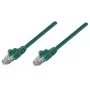Intellinet tīkla vads, Cat6A, 0,25 m, zaļš, varš, S/FTP, LSOH/LSZH, PVC, RJ45, zeltīti kontakti, aizsargvāciņš, mūža garantija