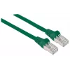 Intellinet tīkla vads, Cat6A, 7,5 m, zaļš, varš, S/FTP, LSOH/LSZH, PVC, RJ45, zeltīti kontakti, bez aizķeršanās, ar aizsargvāciņu, mūža garantija