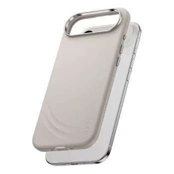 PanzerGlass CARE by Feature FLOW Case Vanilla ar MagSafe iPhone Air caurspīdīgs silikona vāciņš
