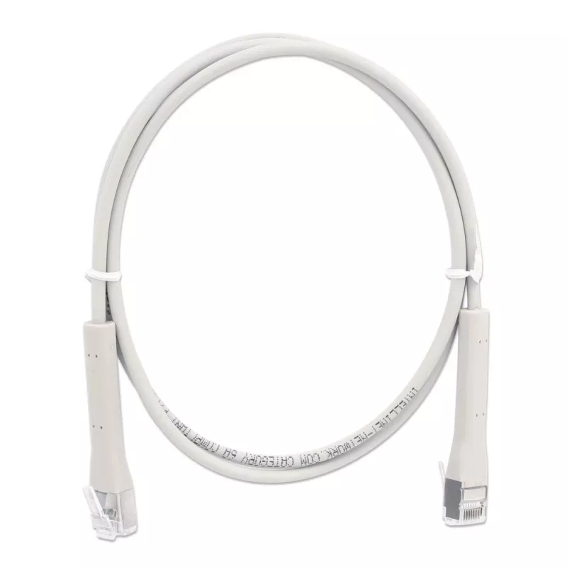 Intellinet 745116 tīkla kabelis, pelēks, 0.3 m, Cat6a, F/FTP (FFTP)