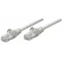 Intellinet tīkla vads, Cat6, 7,5 m, pelēks, CCA, U/UTP, PVC, RJ45, zeltīti kontakti, bezāķa, ar aizsargvāciņu, mūža garantija