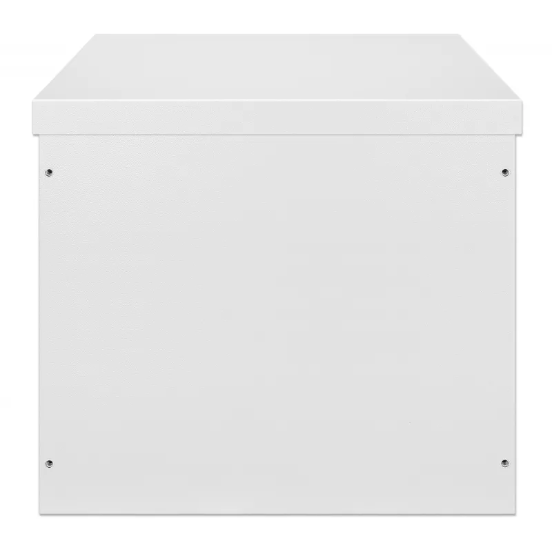 Intellinet Industrial IP55 sienas skapis 19 inch 12U 600 mm ar ventilatoriem, salikts, gaiši pelēks RAL7035