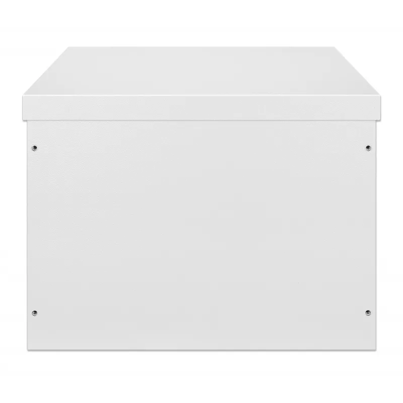 Intellinet Industrial IP55 19 collu sienas skapis ar integrētiem ventilatoriem, 9U, 600 mm dziļums, jumta divu ventilatoru ventilācijas bloks, putekļu un ūdens necaurlaidīgs korpuss, samontēts, gaiši pelēks RAL7035