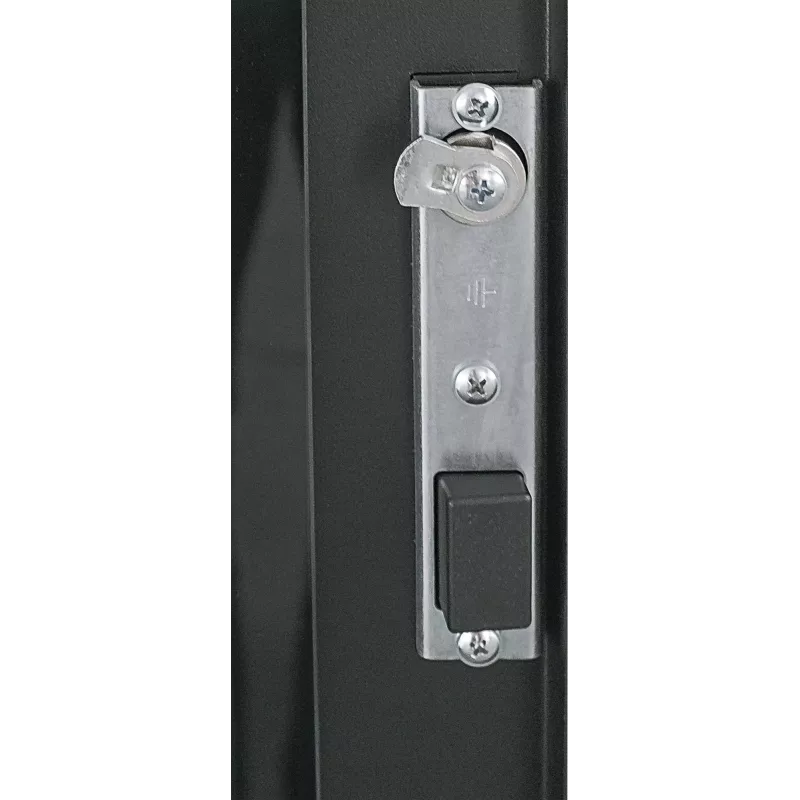 Intellinet 19 inch tīkla skapis - brīvi stāvošs, 42U, 800x800 mm (platums x dziļums), melns, plakanpakas, maks. 1500 kg, daudzpunktu durvju slēdzene, viena slēdzene uz sānu paneli, lietderīgais dziļums 123 līdz 573 mm, IP20, tērauds