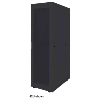Intellinet 19 inch tīkla skapis - brīvi stāvošs (Basic), 36U, 600x1000 mm (platums x dziļums), melns, plakanpakā, maks. 600 kg, viena punkta durvju slēdzene, viena slēdzene uz sānu paneļa, lietderīgais dziļums 123 līdz 773 mm, IP20, tērauds