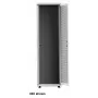 Intellinet 19 inch tīkla skapis - brīvi stāvošs (Basic), 42U, 600x1000mm, pelēks, plakanpakotne, max 600kg, viena punkta durvju slēdzene, viena slēdzene uz sānu paneli, lietderīgais dziļums 123-773mm, IP20, tērauds