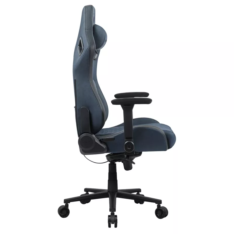 Universāla spēļu krēsla Cougar CGR-DSF-BUB ar polsterētu sēdekli, max slodze 150 kg, W760×D690×H1295 mm, tumši zils