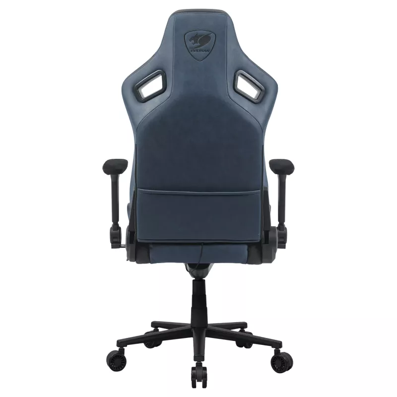 Universāla spēļu krēsla Cougar CGR-DSF-BUB ar polsterētu sēdekli, max slodze 150 kg, W760×D690×H1295 mm, tumši zils