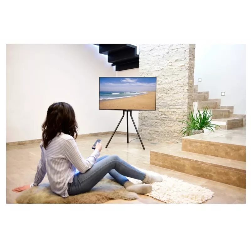 Hama 00220870 TV statīvs 190.5 cm (75 collas) Melns