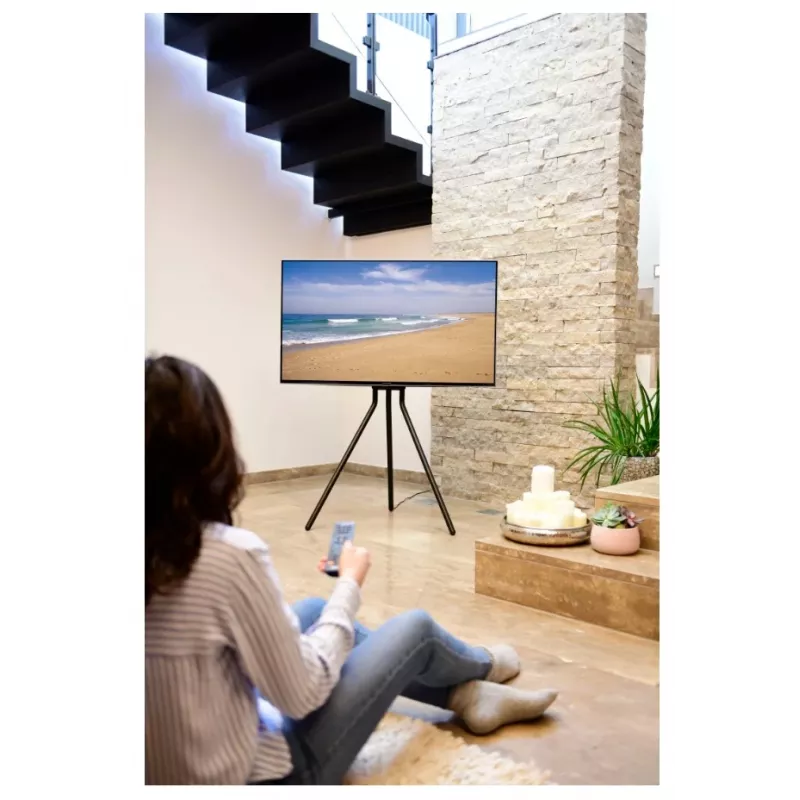 Hama 00220870 TV statīvs 190.5 cm (75 collas) Melns