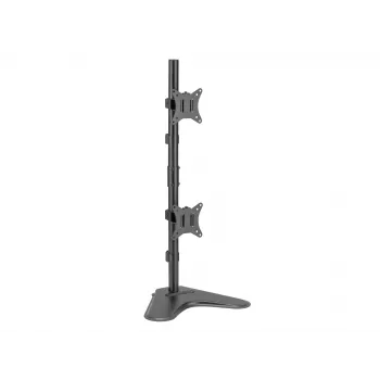Equip 650128 Divu monitoru vertikālais galda statīvs 17-32 collām