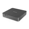 Lenovo IdeaCentre Mini 01IRH10R Intel Core 7 240H 16 GB DDR5-SDRAM 1 TB SSD Windows 11 Home Mini PC Pelēks