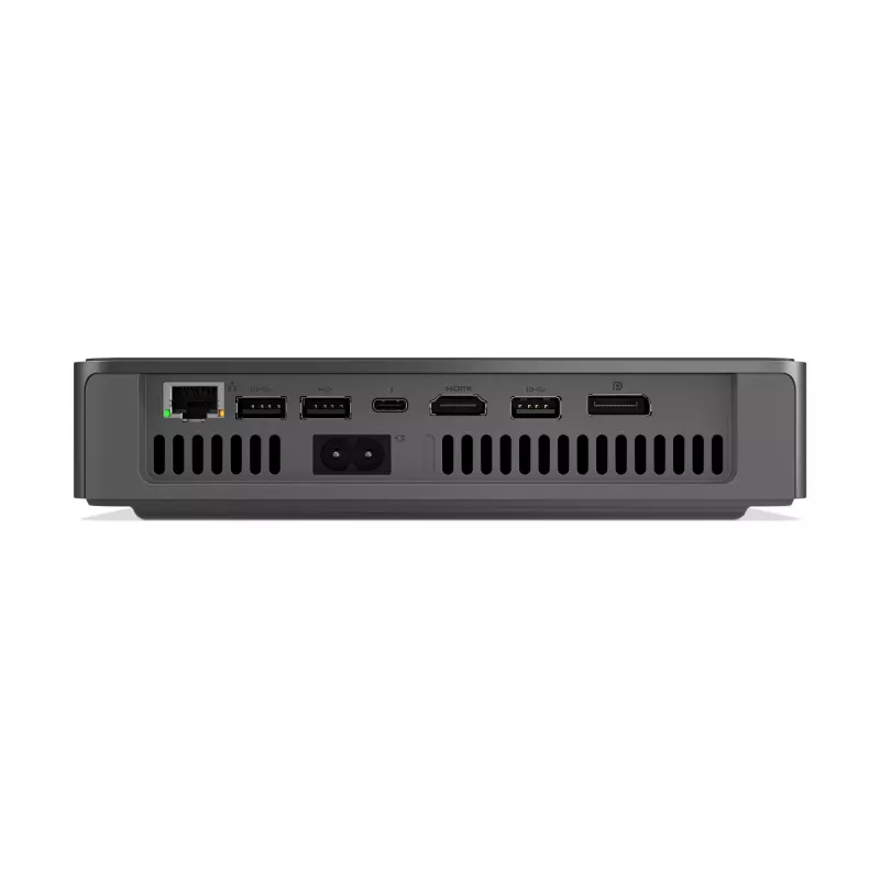 Lenovo IdeaCentre Mini 01IRH10R Intel Core 7 240H 16 GB DDR5-SDRAM 1 TB SSD Windows 11 Home Mini PC Pelēks