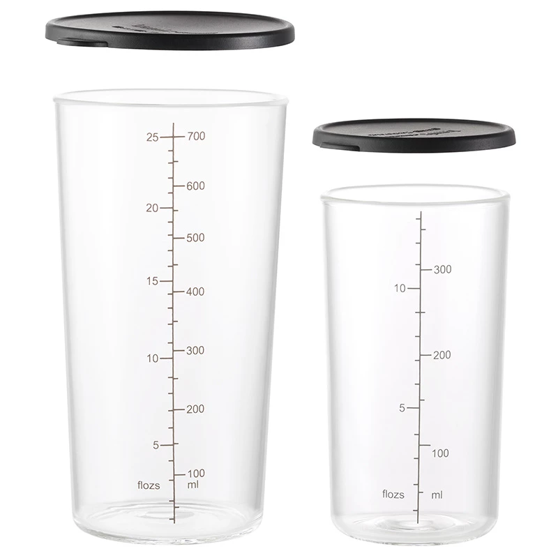ESGE 7150 mērtrauku komplekts 700 ml stikls, silikons