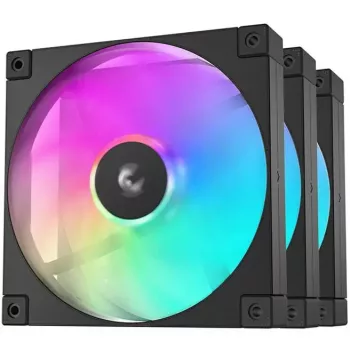 Dzesēšanas ventilators DeepCool FD14 ARGB 140mm 3in1 — 140 mm, ARGB, 3 komplektā