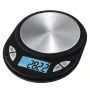 Virtuves elektroniskie svari Xavax Jewel Black Oval – maks. 0,5 kg, precizitāte 0,1 g, CR2032
