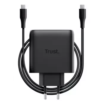 Lādētājs Trust Maxo 65W USB-C GaN iekštelpu lādētājs klēpjdatoram, planšetei, viedtālrunim