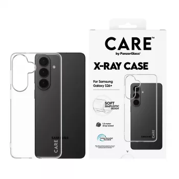 Aizsargmaciņš PanzerGlass CARE X-Ray Case Samsung Galaxy S26+ (CR41489) — caurspīdīgs