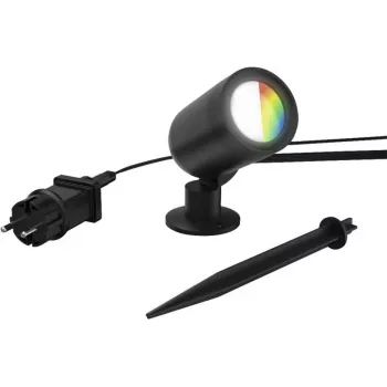 Hama 00176679 viedais dārza prožektors, 7 W, 16 miljoni krāsu, IP65, Matter