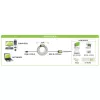 Techly IUSB-REP220TY3 USB pagarinātājkabelis USB 2.0 20 m USB A Melns