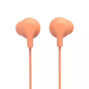Hama Curly vadu austiņas ar mikrofonu, USB Type-C, oranža