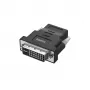 Hama 00205169 DVI/HDMI pārveidotājs melns
