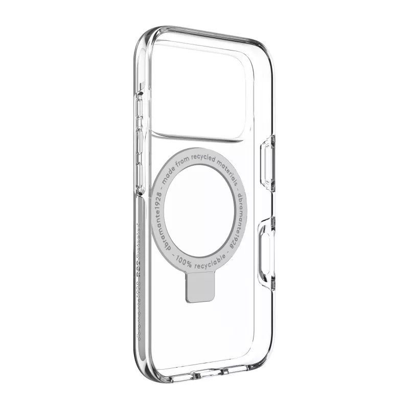 dbramante1928 Iceland Ultra D3O MS Kick maciņš Caurspīdīgs iPhone 17 Pro