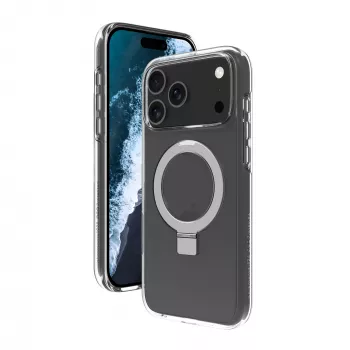 dbramante1928 Iceland Ultra D3O MS Kick maciņš iPhone 17 Pro Max Caurspīdīgs